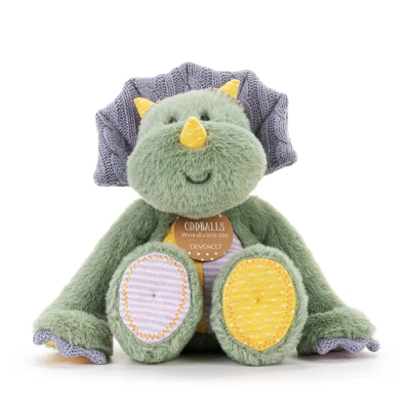 Oddballs Patchwork Dinosaur Stuffed Animal by Demdaco