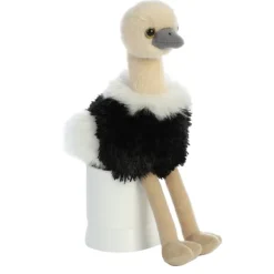 Ozzi the Stuffed Ostrich Mini Flopsie by Aurora
