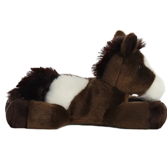 Paint the Stuffed Brown Horse Mini Flopsie by Aurora