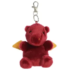 Palm Pals Clip-On 4 Inch Plush Aidan Dragon Bag Charm by Aurora