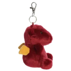 Palm Pals Clip-On 4 Inch Plush Aidan Dragon Bag Charm by Aurora