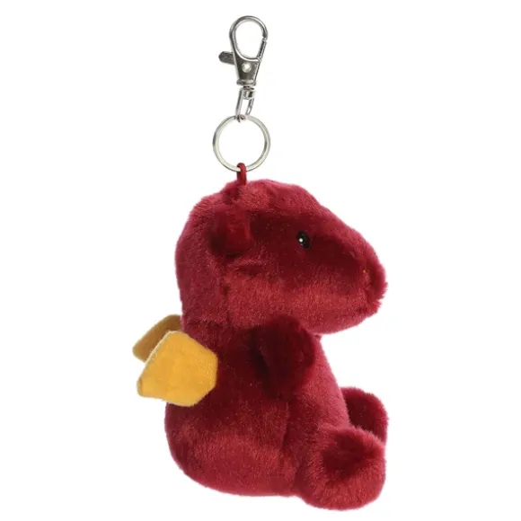Palm Pals Clip-On 4 Inch Plush Aidan Dragon Bag Charm by Aurora