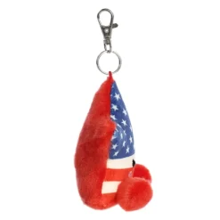 Palm Pals Clip-On 4 Inch Plush Americana Star Bag Charm by Aurora