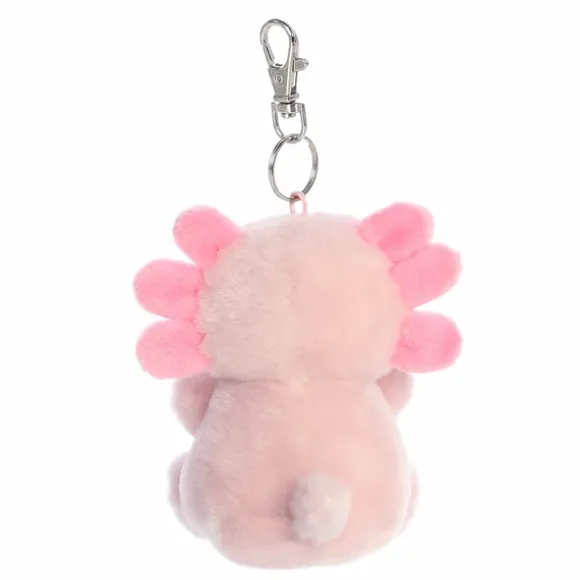 Palm Pals Clip-On 4 Inch Plush Ax Axolotl Bag Charm by Aurora