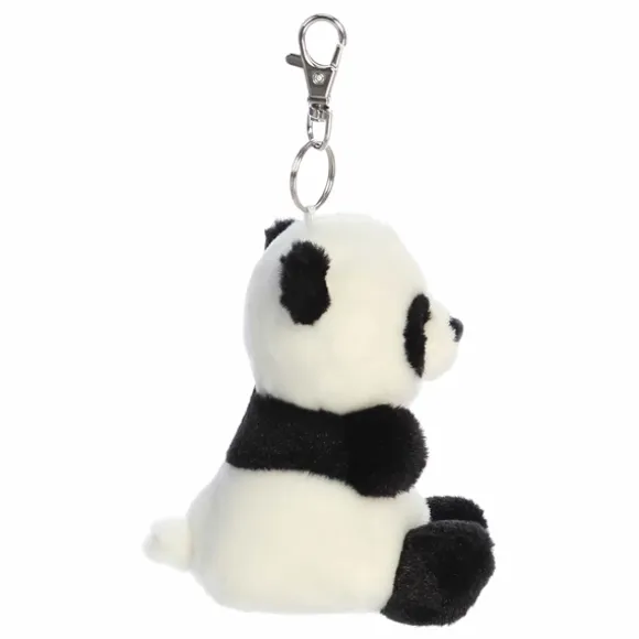 Palm Pals Clip-On 4 Inch Plush Bamboo Panda Bag Charm by Aurora