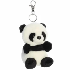 Palm Pals Clip-On 4 Inch Plush Bamboo Panda Bag Charm by Aurora