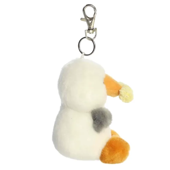Palm Pals Clip-On 4 Inch Plush Buoy Seagull Bag Charm by Aurora