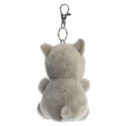 Palm Pals Clip-On 4 Inch Plush Busky Husky Bag Charm by Aurora