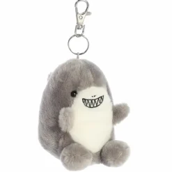 Palm Pals Clip-On 4 Inch Plush Chomps Shark Bag Charm by Aurora