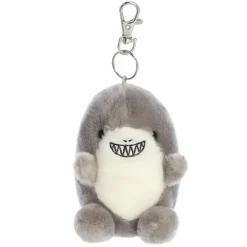 Palm Pals Clip-On 4 Inch Plush Chomps Shark Bag Charm by Aurora