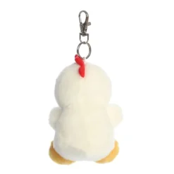 Palm Pals Clip-On 4 Inch Plush Cooper Chicken Bag Charm by Aurora