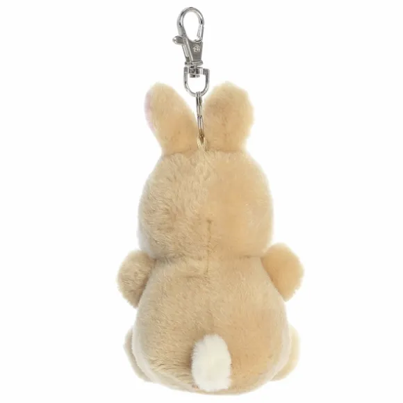Palm Pals Clip-On 4 Inch Plush Ella Bunny Bag Charm by Aurora