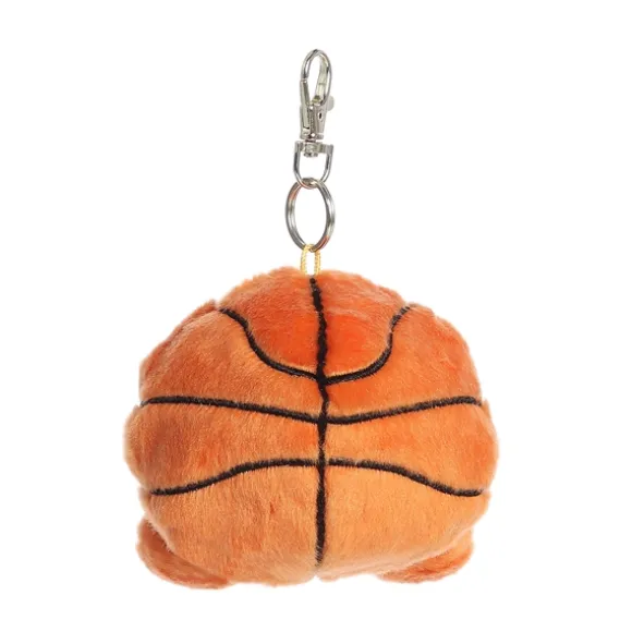 Palm Pals Clip-On 4 Inch Plush Hoops Basketball Bag Charm by Aurora