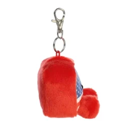 Palm Pals Clip-On 4 Inch Plush Indivisible Flag Bag Charm by Aurora