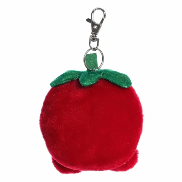 Palm Pals Clip-On 4 Inch Plush Juicy Strawberry Bag Charm by Aurora