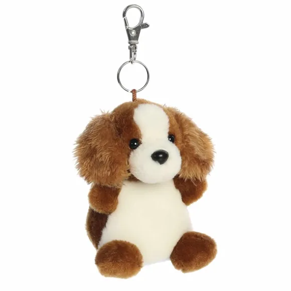 Palm Pals Clip-On 4 Inch Plush Lady Spaniel Bag Charm by Aurora