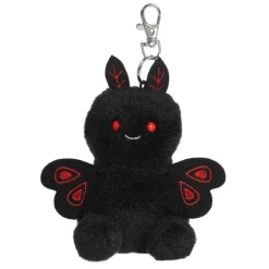 Palm Pals Clip-On 4 Inch Plush Mortimer Mothman Bag Charm by Aurora