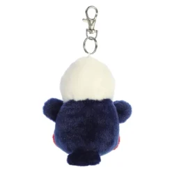 Palm Pals Clip-On 4 Inch Plush Patriot Eagle Bag Charm by Aurora