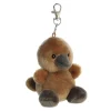 Palm Pals Clip-On 4 Inch Plush Patty Platypus Bag Charm by Aurora