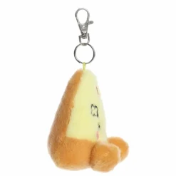 Palm Pals Clip-On 4 Inch Plush Peppa Pizza Slice Bag Charm by Aurora