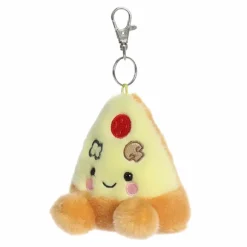 Palm Pals Clip-On 4 Inch Plush Peppa Pizza Slice Bag Charm by Aurora
