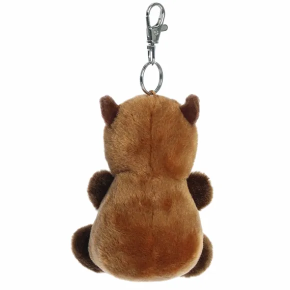 Palm Pals Clip-On 4 Inch Plush Sid Capybara Bag Charm by Aurora