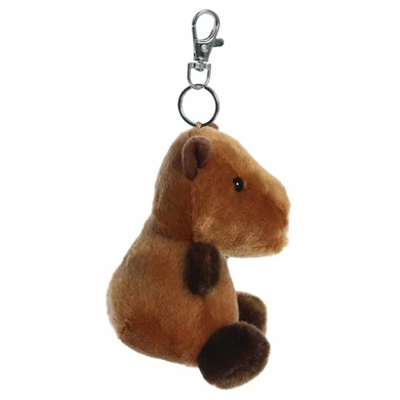 Palm Pals Clip-On 4 Inch Plush Sid Capybara Bag Charm by Aurora