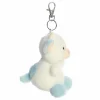 Palm Pals Clip-On 4 Inch Plush Skyla Blueberry Cow Bag Charm by Aurora