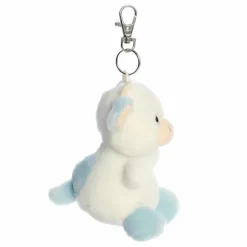 Palm Pals Clip-On 4 Inch Plush Skyla Blueberry Cow Bag Charm by Aurora
