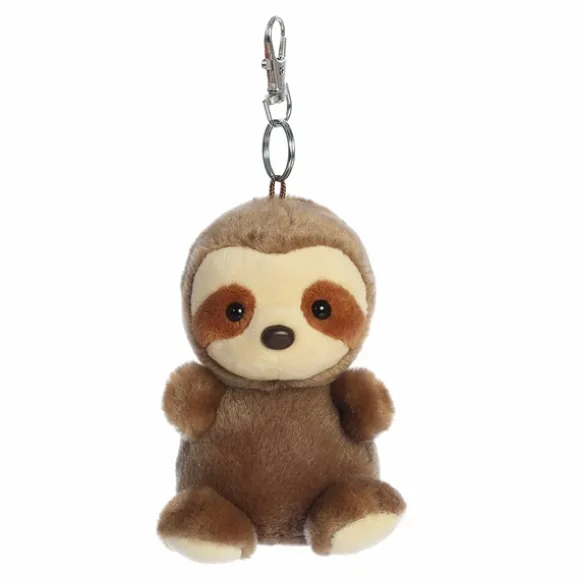 Palm Pals Clip-On 4 Inch Plush Slomo Sloth Bag Charm by Aurora