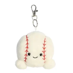 Palm Pals Clip-On 4 Inch Plush Slugger Baseball Bag Charm by Aurora