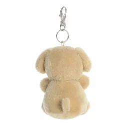 Palm Pals Clip-On 4 Inch Plush Sunny Lab Bag Charm by Aurora