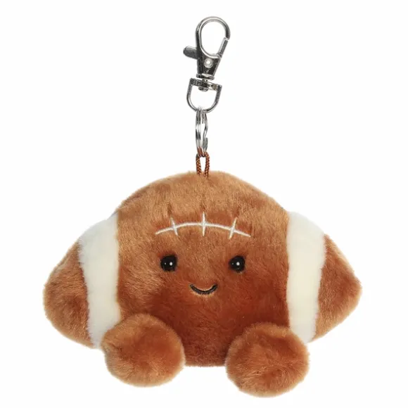Palm Pals Clip-On 4 Inch Plush Tackle Football Bag Charm by Aurora