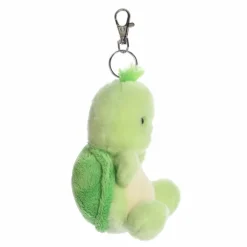 Palm Pals Clip-On 4 Inch Plush Tiny Turtle Bag Charm by Aurora