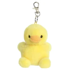 Palm Pals Clip-On 4 Inch Plush Tubby Rubber Ducky Bag Charm by Aurora