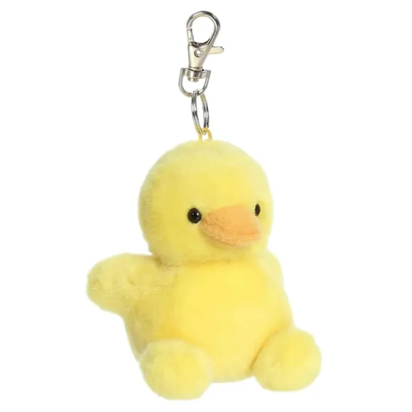 Palm Pals Clip-On 4 Inch Plush Tubby Rubber Ducky Bag Charm by Aurora