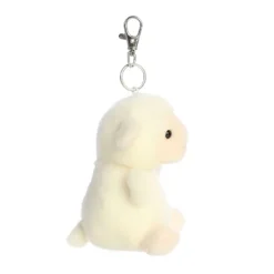 Palm Pals Clip-On 4 Inch Plush Woolly Lamb Bag Charm by Aurora