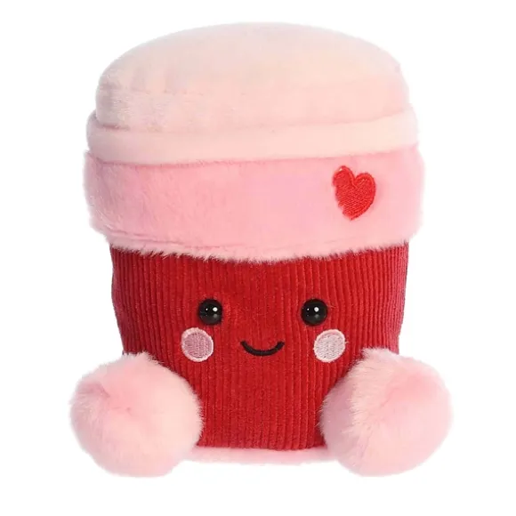 Parker the Plush Heart Coffee Palm Pals by Aurora