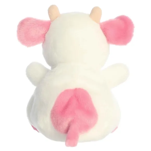 Party-Sized Palm Pals 8 Inch Plush Belle Strawberry Cow by Aurora
