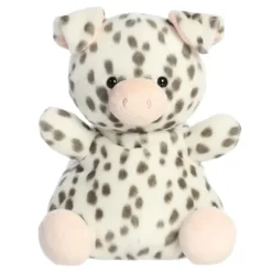 Party-Sized Palm Pals 13 Inch Plush Piggles Spotted Piglet by Aurora
