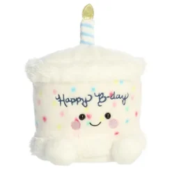 Party-Sized Palm Pals 8 Inch Plush Happy B-Day Cake by Aurora