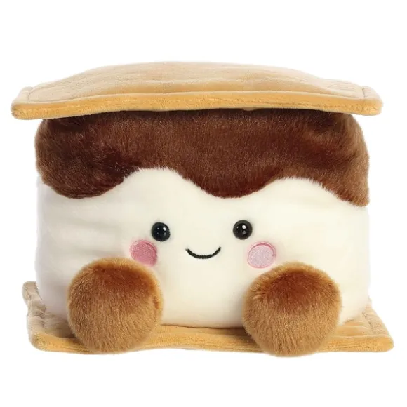 Party-Sized Palm Pals 8 Inch Plush Toastee S'more by Aurora