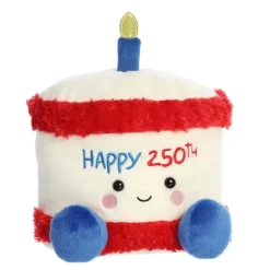 Party-Sized Palm Pals 13 Inch Plush America B'Day Cake by Aurora