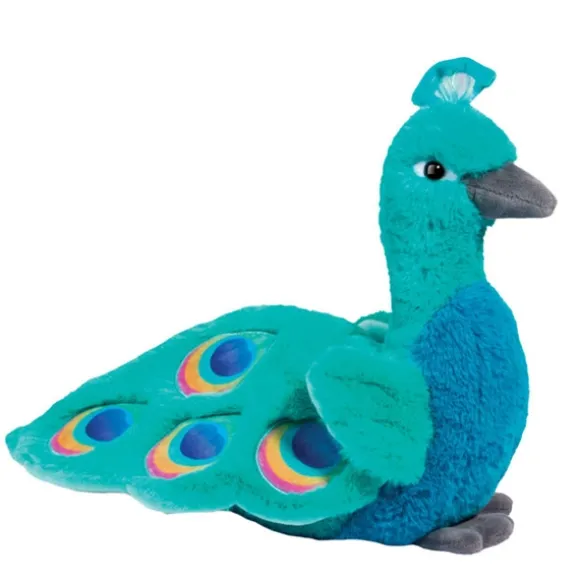 Pattie the 10 Inch Peacock Stuffed Animal by Douglas