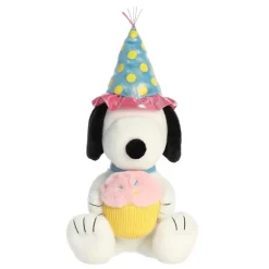 Peanuts Birthday Snoopy Stuffed Animal by Aurora