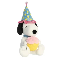 Peanuts Birthday Snoopy Stuffed Animal by Aurora