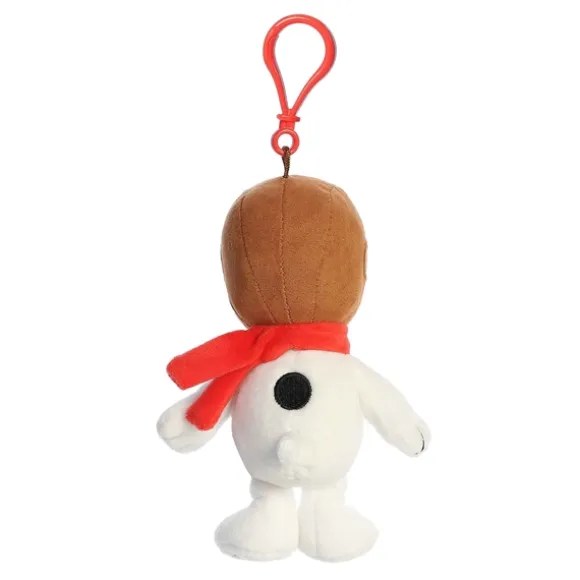 Peanuts Clip-On Plush Flying Ace Snoopy Bag Charm by Aurora