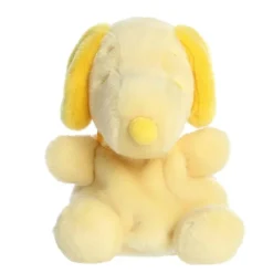 Peanuts Color Collection Plush Yellow Snoopy Palm Pals by Aurora