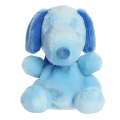 Peanuts Color Collection Plush Blue Snoopy Palm Pals by Aurora