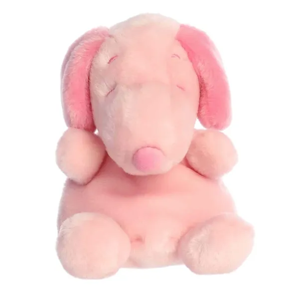 Peanuts Plush Pink Snoopy Palm Pals by Aurora